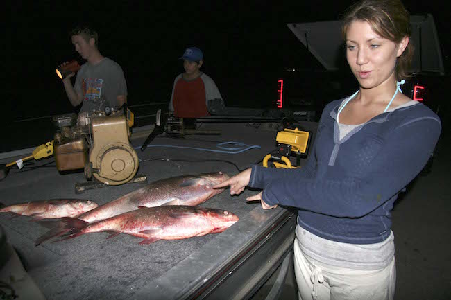 flying carp girl and carp