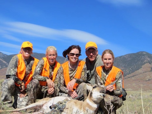Barnes family antelope hunt in Colo.