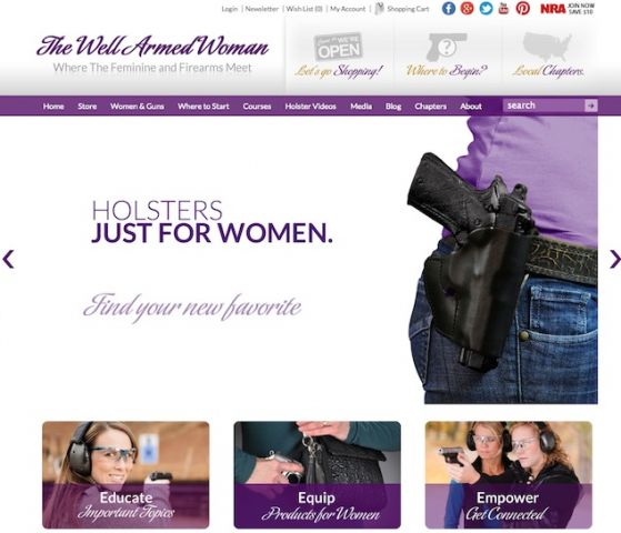 the well armed woman website