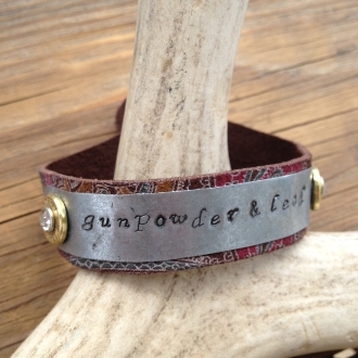 cuff bracelet gunpowder and lead
