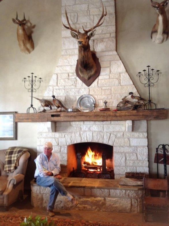 Hunting Lodge Fireplace Decor Accessories