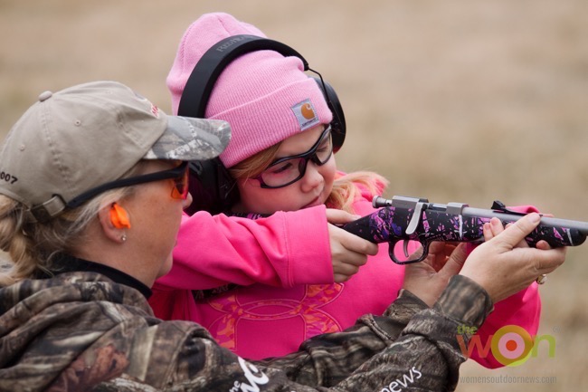 Marti Davis Muddy Girl camo rifle Project ChildSafe
