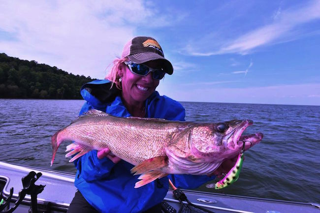 Marianne Huskey pro angler conditions