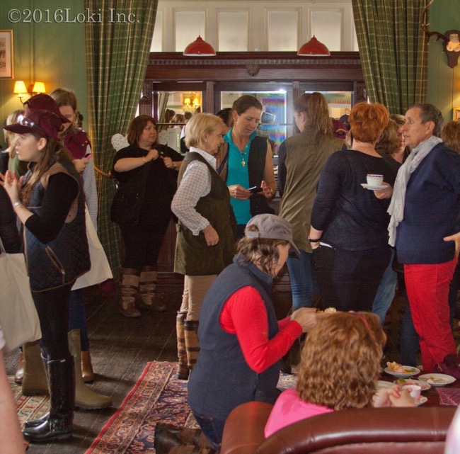 the Shotgun & Chelsea Bun Club’s shooting event get together in lounge