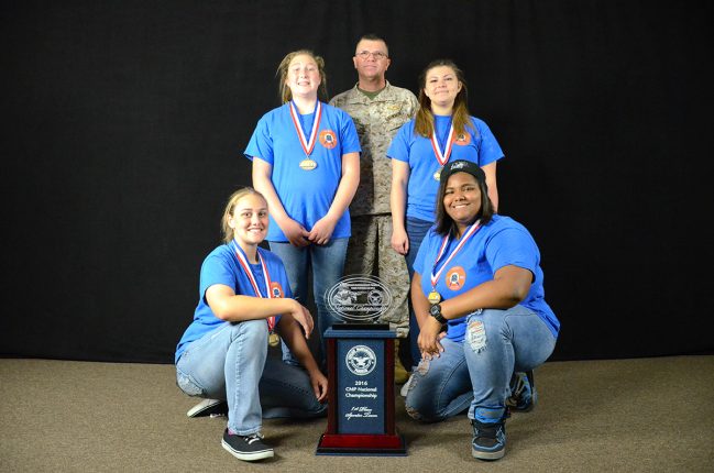 After years of falling short, Gulfport MCJROTC from Mississippi finally brought home the CMP Championship trophy – winning the sporter class by less than 10 x’s. 