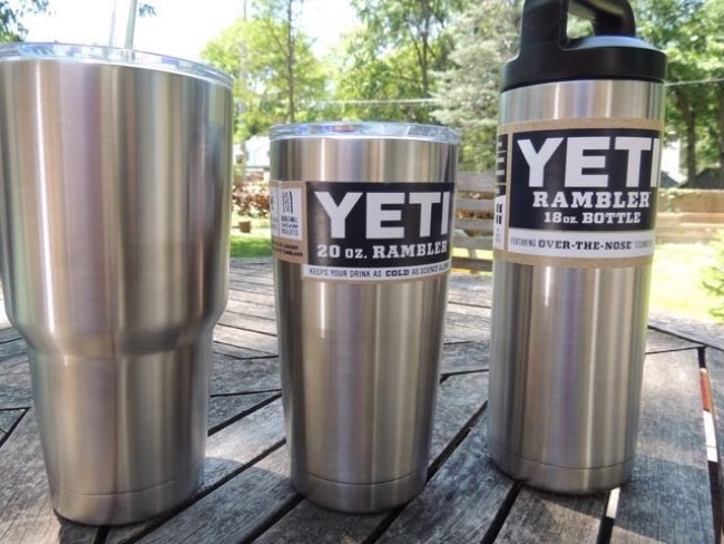 Yeti Tumblers Keep Your Drinks Cold!