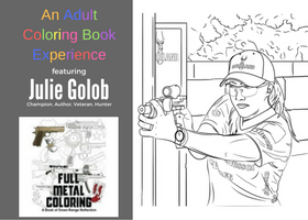 Full Metal Coloring Adult Coloring Book Range Reflections, Kimberly Kolb Eakin