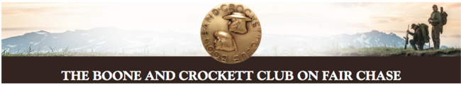 Boone-Crockett-Boone and Crocket-Fair Chase