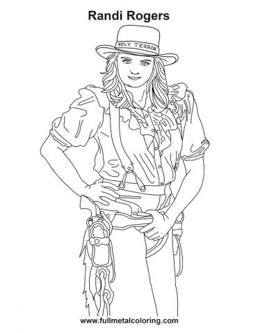 Randi -- feature- full metal coloring book-Randi Rogers