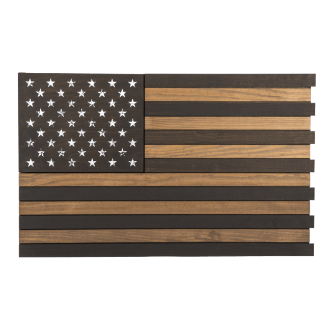 nineline wooden flag 