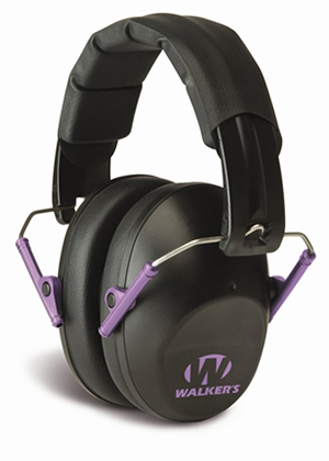 Walker low profile-purple earmuffs