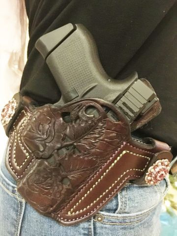 Carrie Lightfoot leather holster