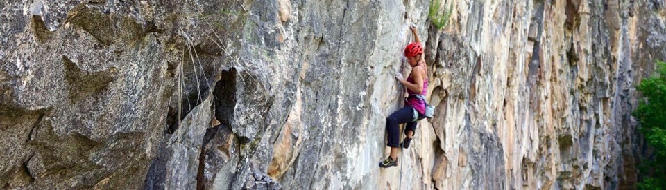 Chick Climbing