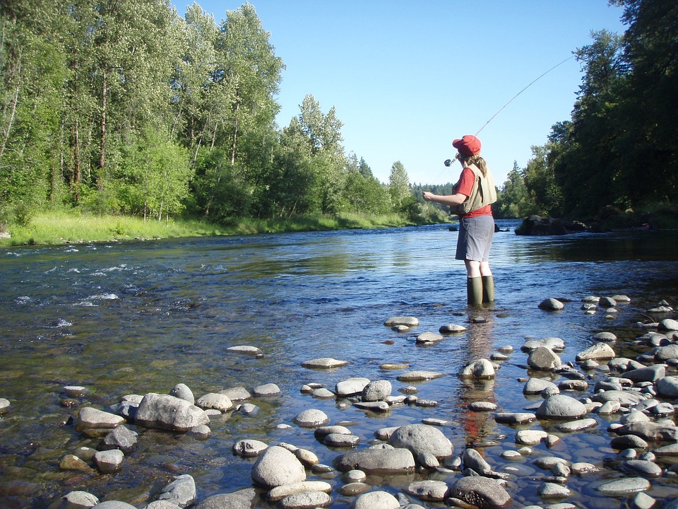 fishing burn calories