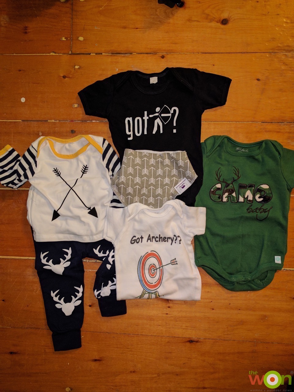 bowhunting archery baby gear outfits