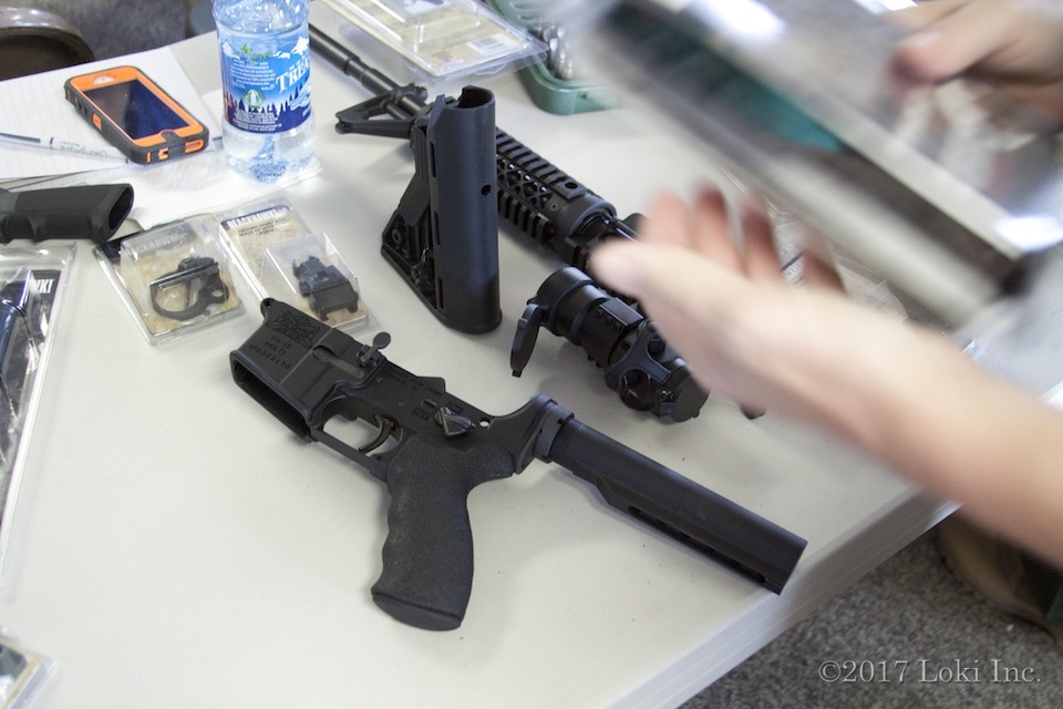 AR pistol grip AR-15 furniture