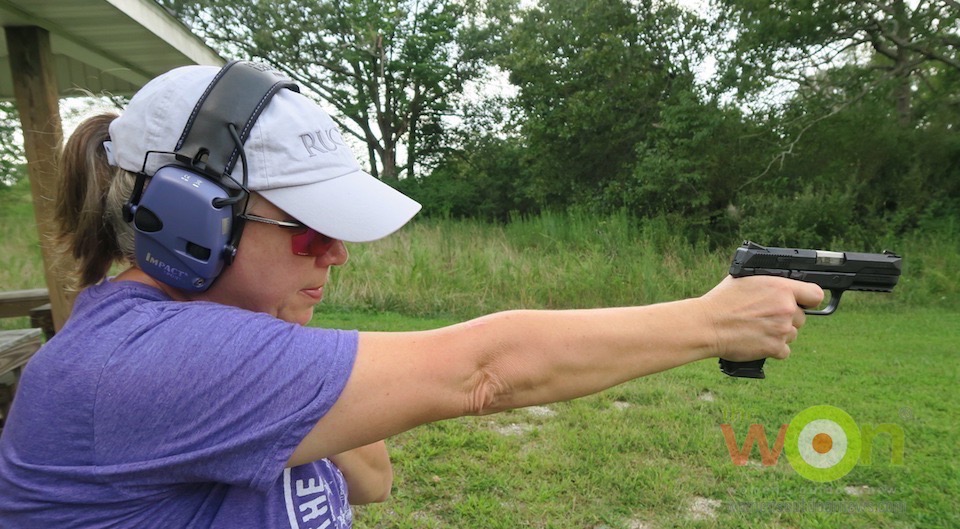 Barb on Ruger American 9mm