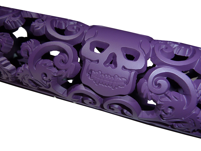 TWAW purple pirate hand guard offhand gear