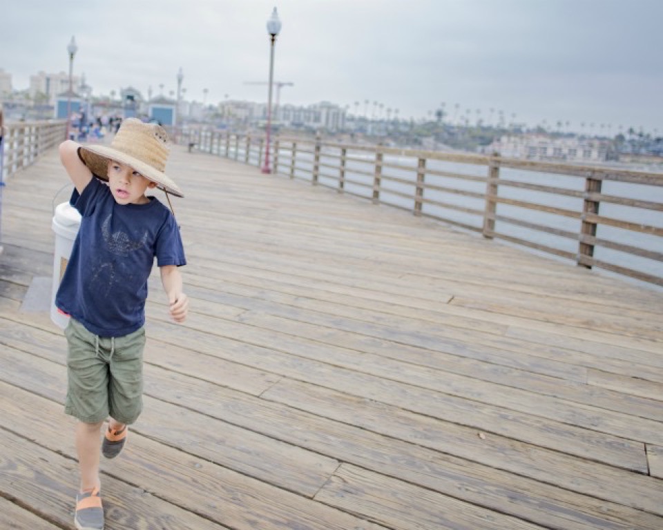 Pier Community Boy on Pier