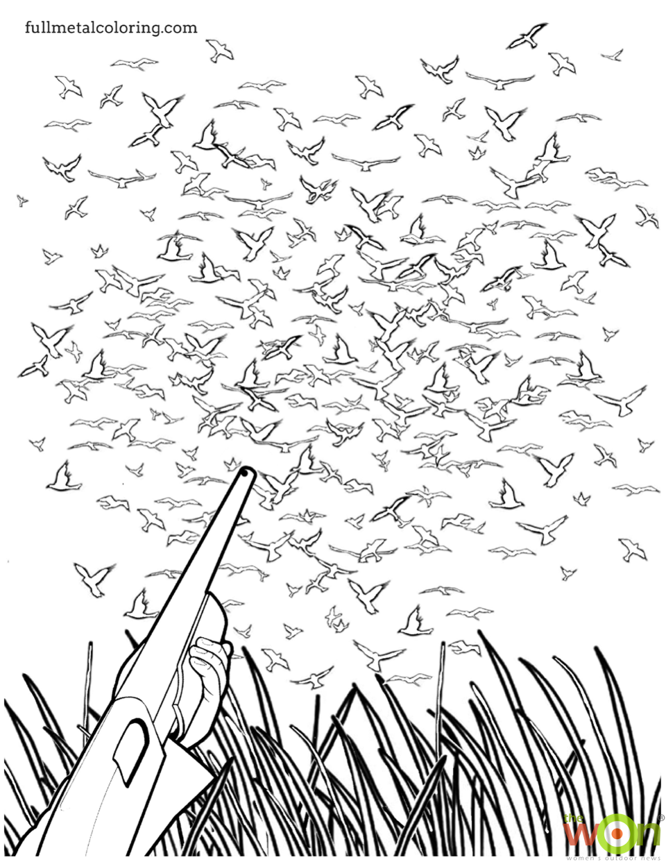 Dove season coloring page