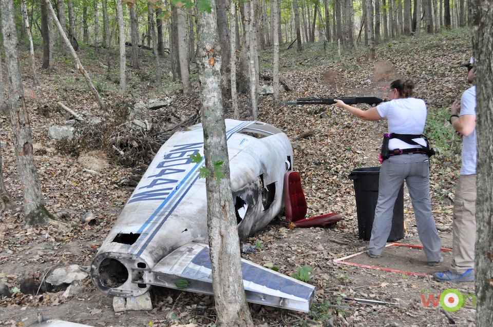 Downed-Plane-Cerino Ladies Multigun