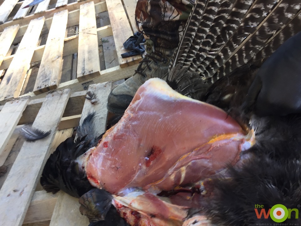 Turkey-Breast-Meat-How-To-Gun-Girl-October Wild Turkey