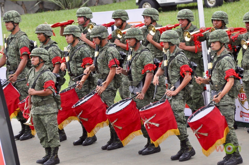 Aguila-Mexico-Military-drums Copa Aguila