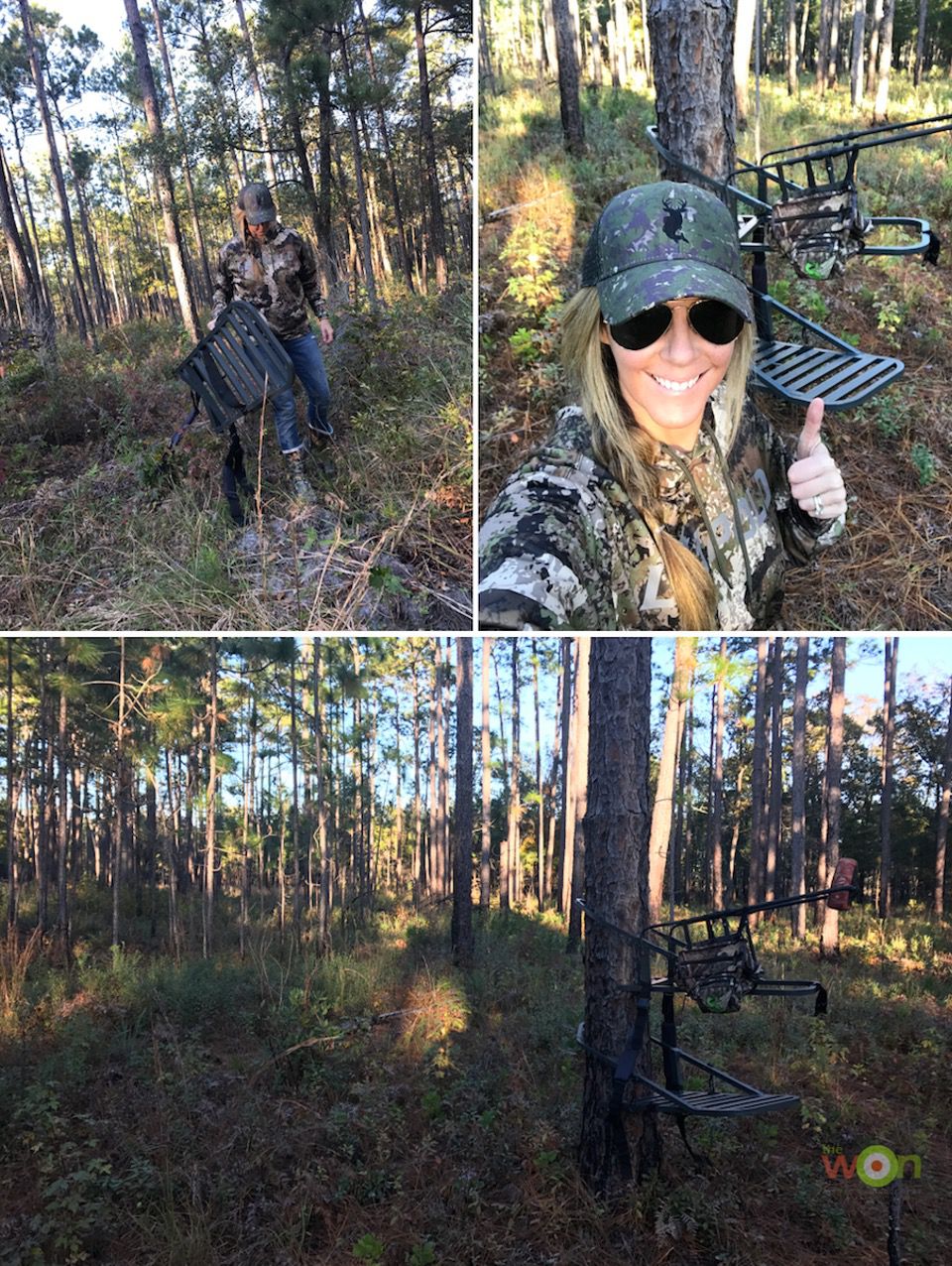 HollisLumpkin_PostRutTactics_MovingClimber Post-Rut Deer Hunting