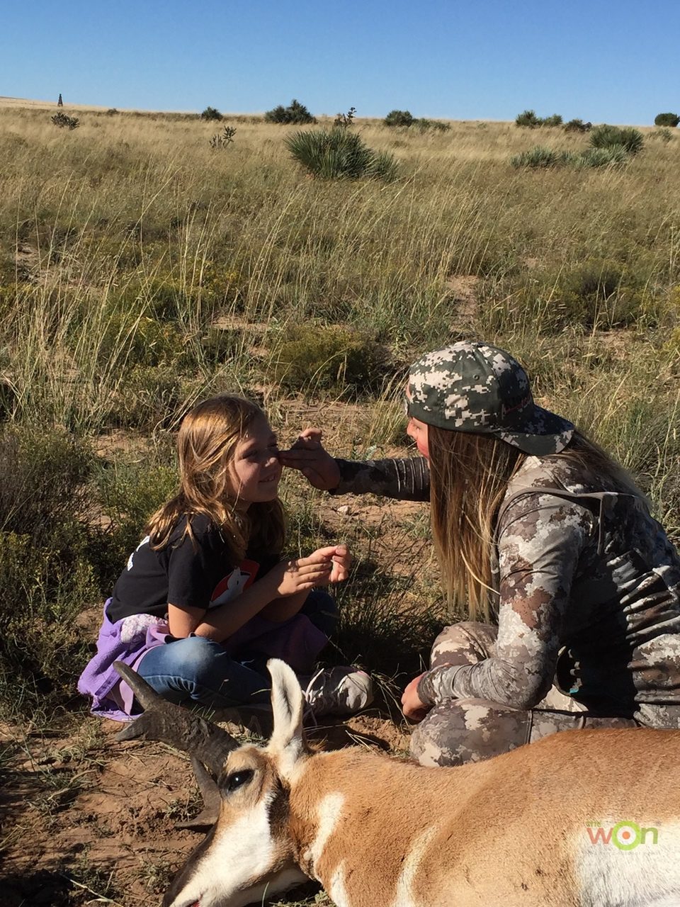 Teaching her to respect the harvest - November 2017 - Callahan Wolverton