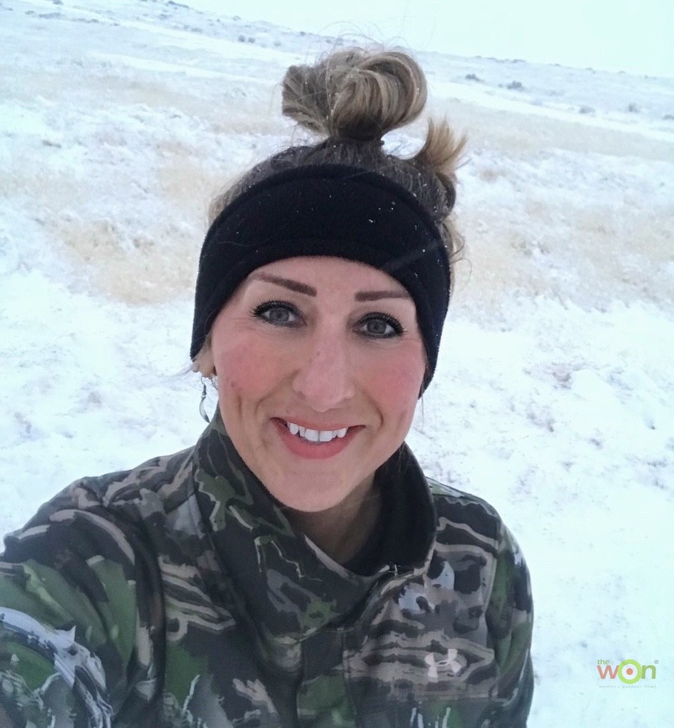 Jessica in the snow