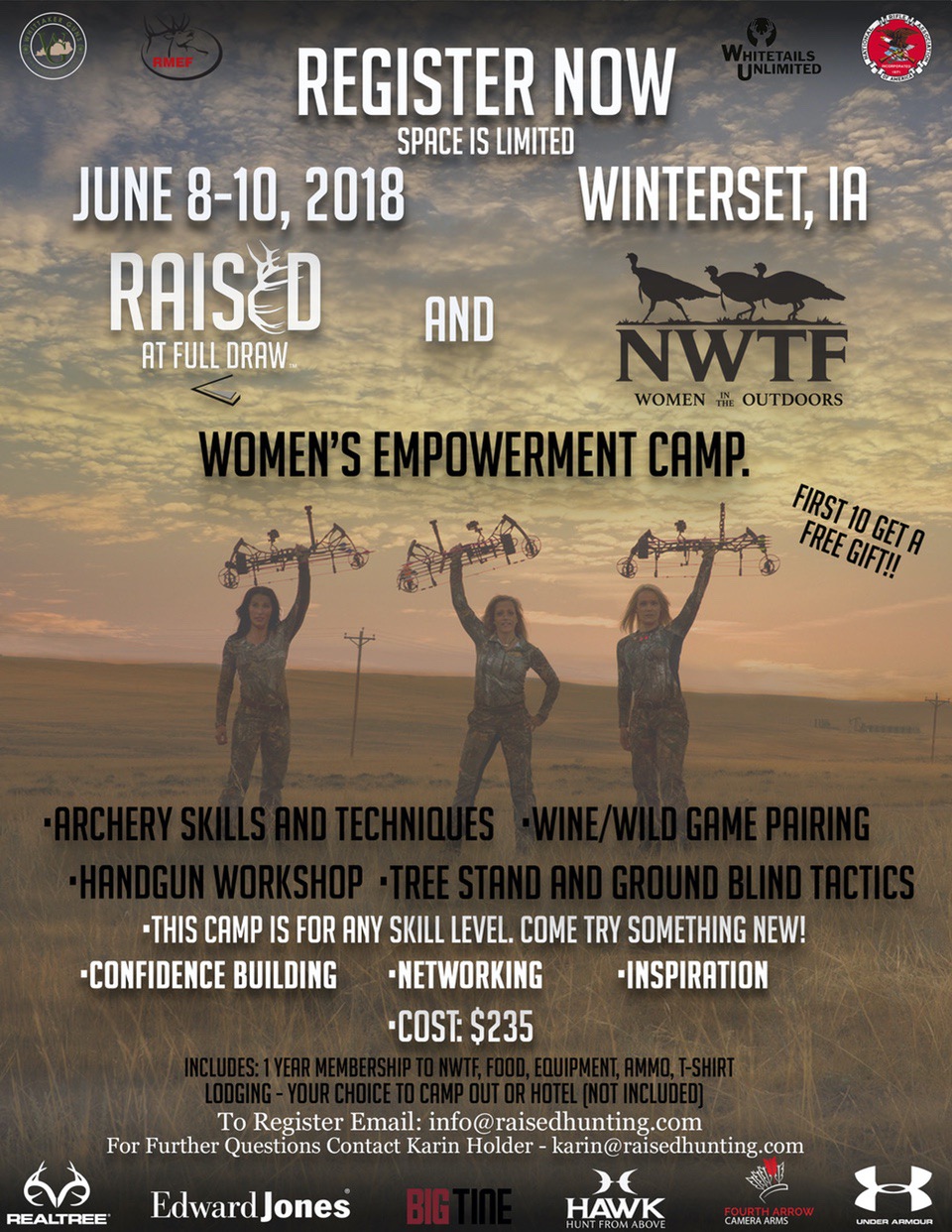 Empowerment Camp Raised At Full Draw and NWTF Women’s Empowerment Camp