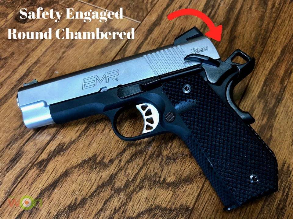 Safety Engaged Round Chambered carry