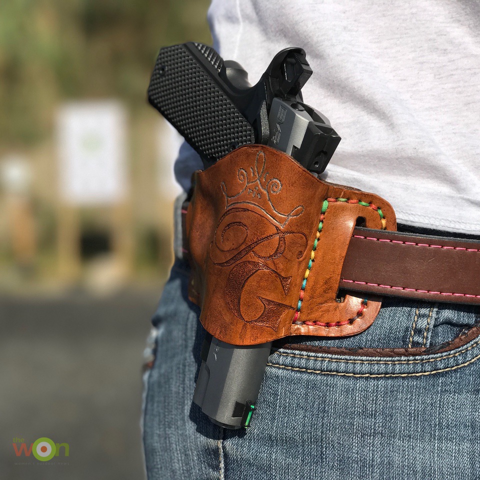 Springfield in holster cerino carry