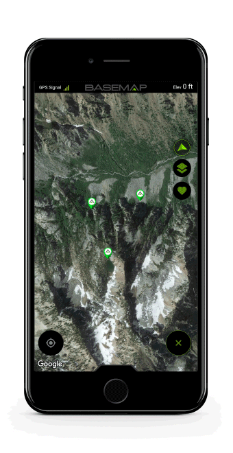 With the BASEMAP App you can own your hunt, planning the details and knowing when and where you can hunt has never been easier than with BASEMAP.
