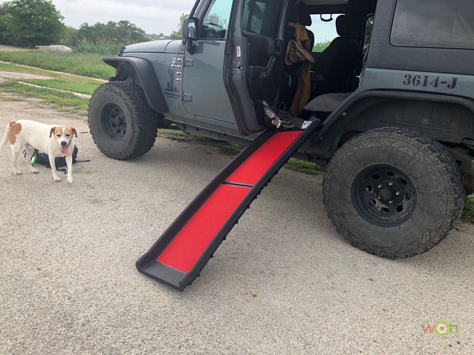 Extreme-Terrain-Kurgo-Pet-Ramp-Backseat Pet Ramp