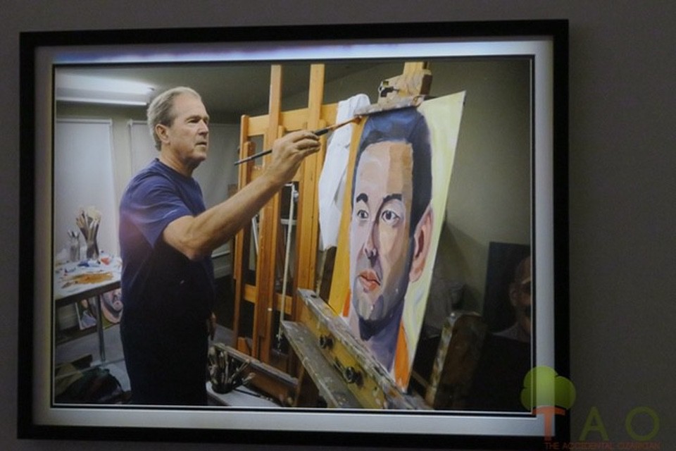 George Bush Portraits courage portraits of courage