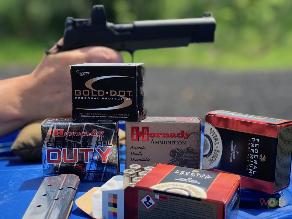 Springfield Armory TRP 10mm RMR ammo