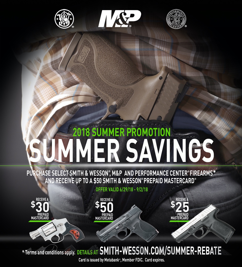 Smith Wesson Summer Saving Smith & Wesson Summer Savings Performance Center