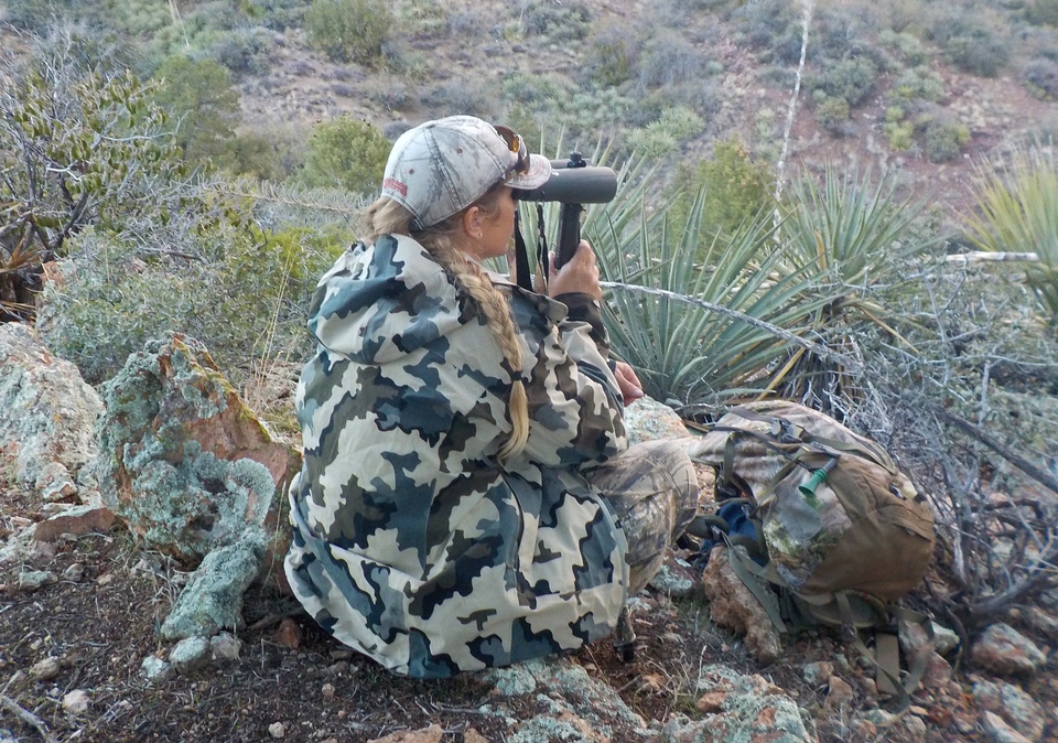 glassing cous deer in AZ Christina Boggs