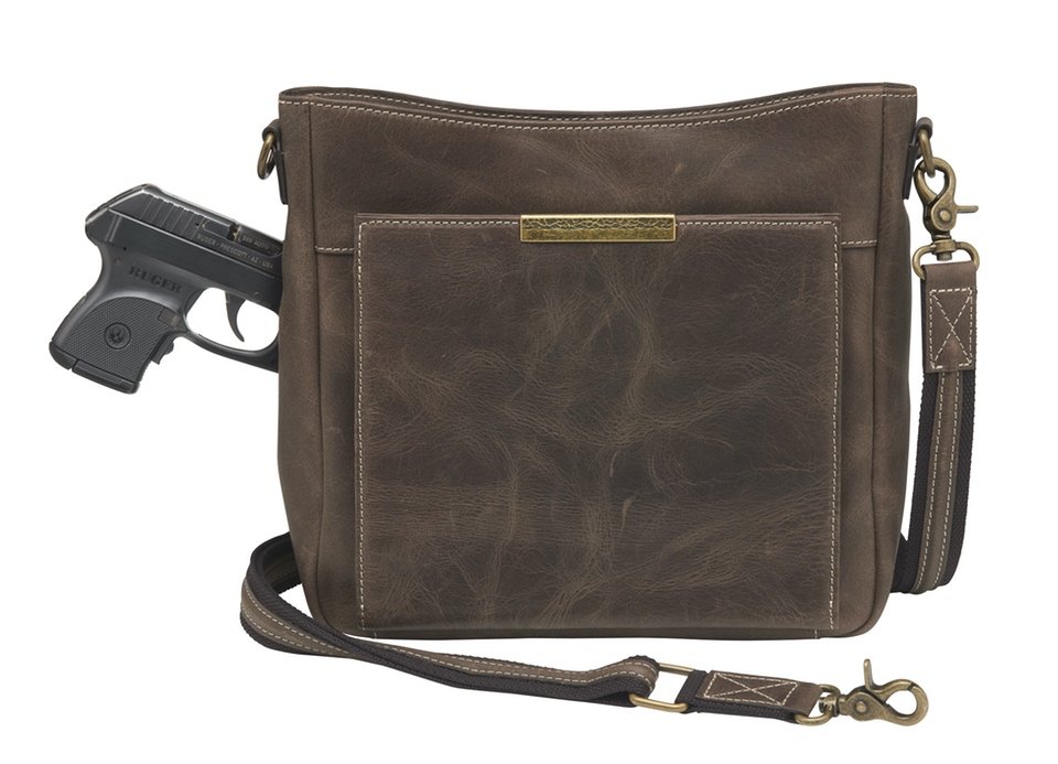 Gun Tote’n Mamas distressed buffalo CCW