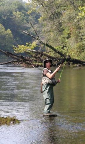 Baird fly fish waderobics