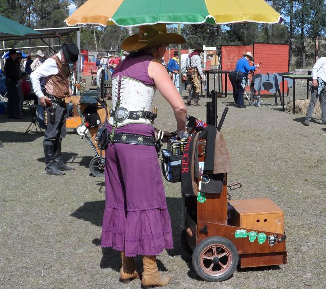 Cart-competing-shooting