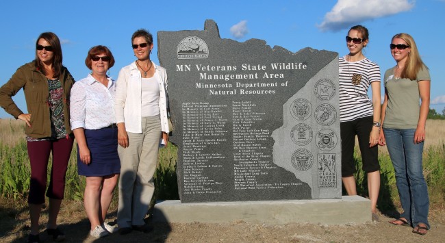 Veterans Memorial WMA Dedication Ceremony