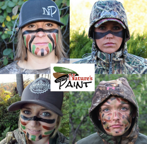 Nature's Paint: Best Natural Camo Face Paint  Hunting Face Paint -  CAMOUFLAGE FACE PAINT-NATURE'S PAINT