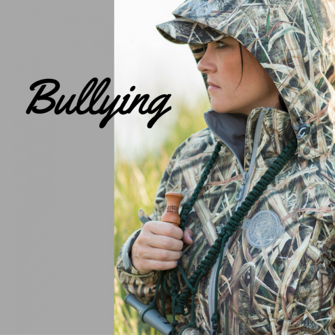 bullying hunting women