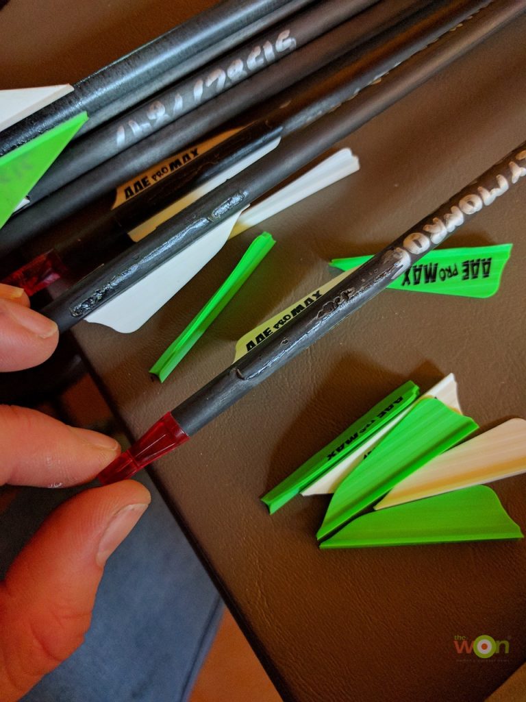 Retro WON Prepare Your Own Arrows for Bowhunting or Target Archery