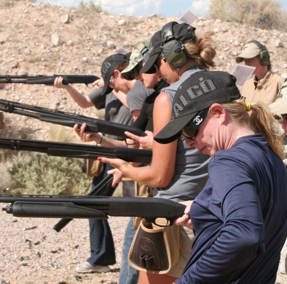 women firearms training gunsite