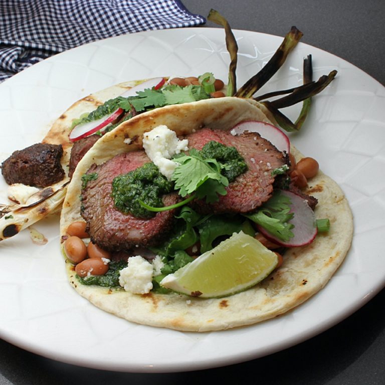Nevada Foodies Grilled Venison Tacos