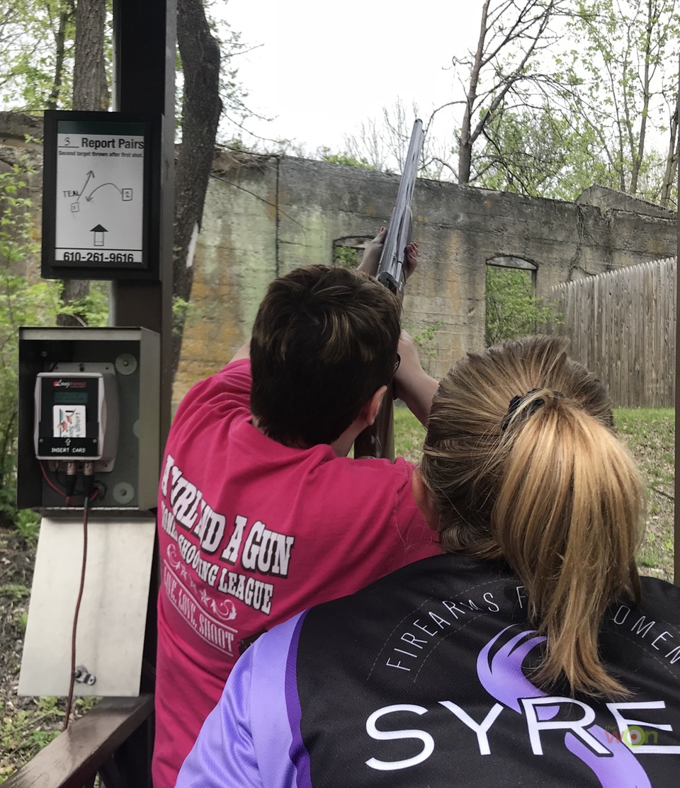 Dorothea instructing shotgun