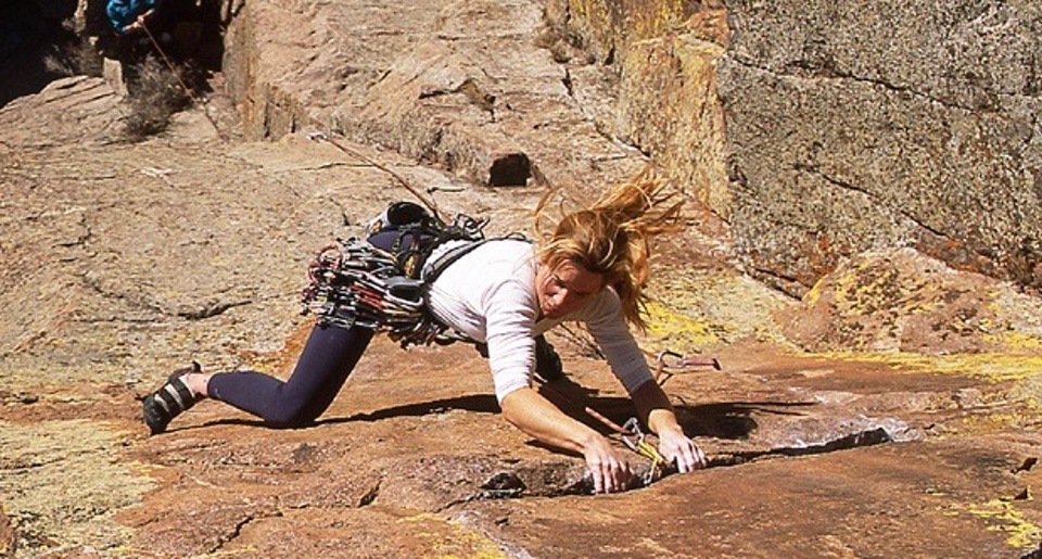 chicks climbing and skiing Rock Climbing Basic Rock Climbing Training Program